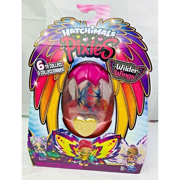 1-Hatchimals~ Pixies~Wilder Wings GROOVY GINNY NEW 5+ - Picture 1 of 4